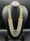 White Colour Groom Mala Indian Sparkly ForFunctions And Wedding Wear Latest New Mala Collection SRM-020